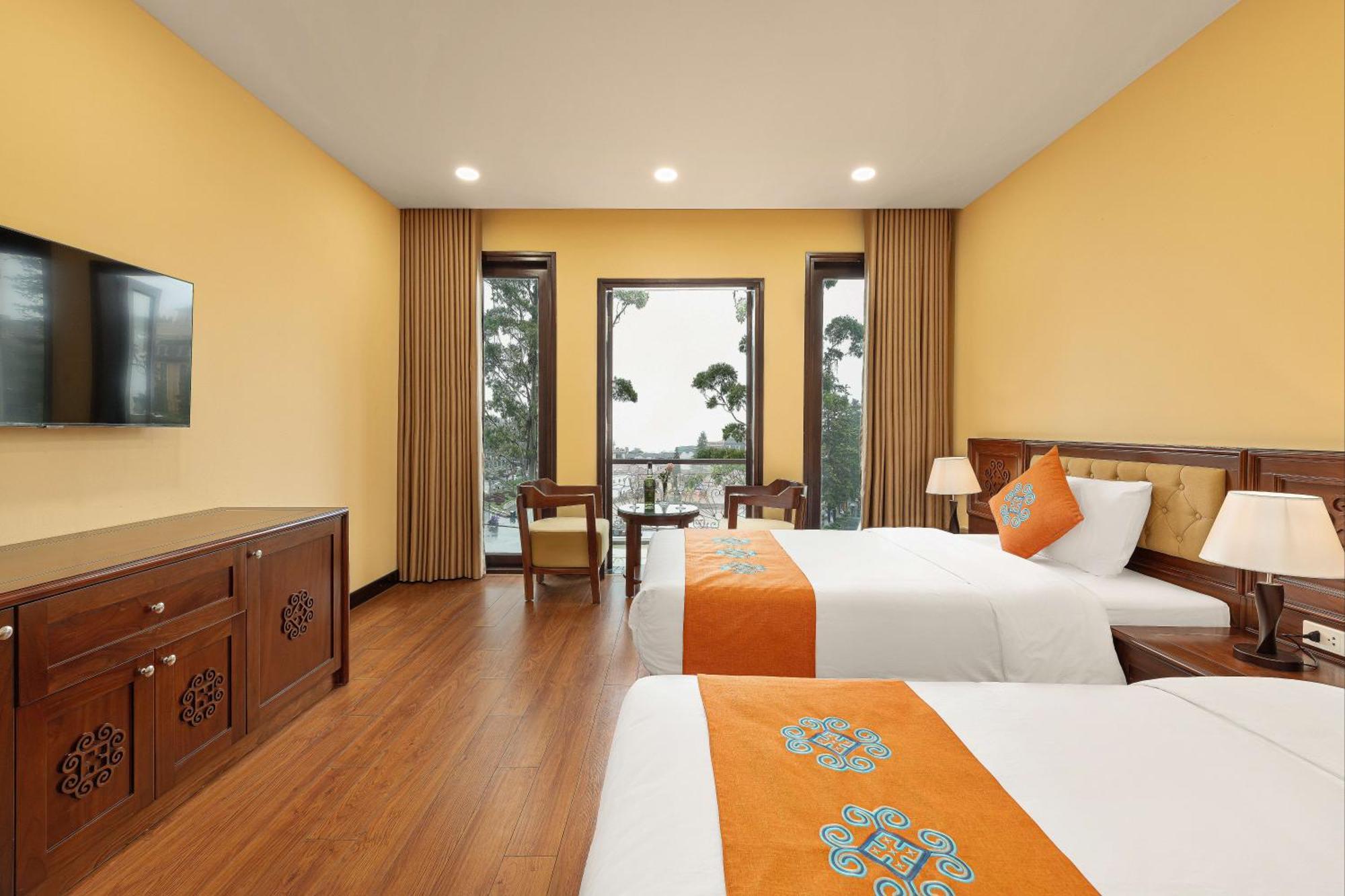 Sapa Green Forest Hotel & Convention ภายนอก รูปภาพ