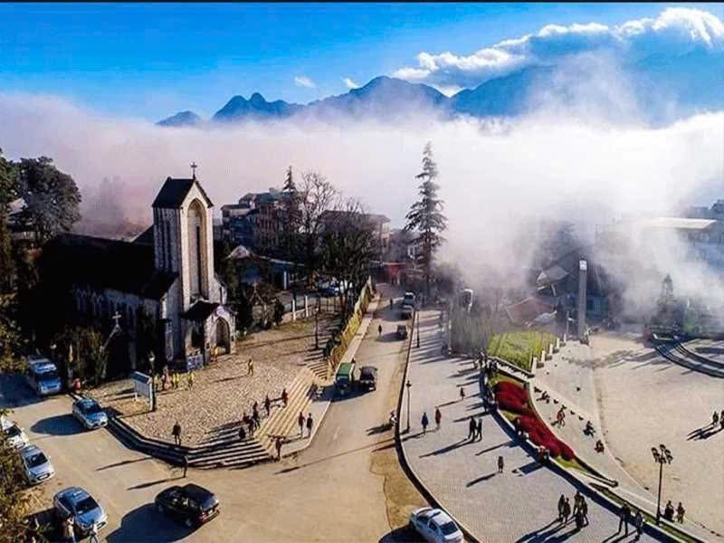 Sapa Green Forest Hotel & Convention ภายนอก รูปภาพ